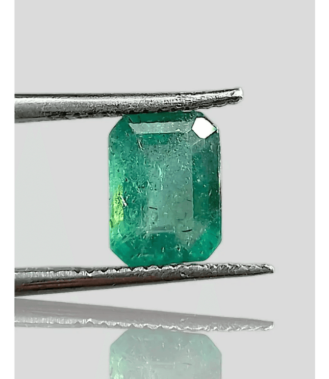 1.74ct Zambian Emerald, 100% Natural Gem - SMSGEMS 