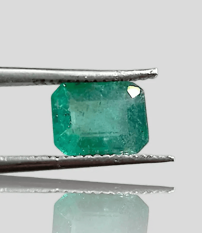 1.74ct Zambian Emerald, 100% Natural Gem - SMSGEMS 