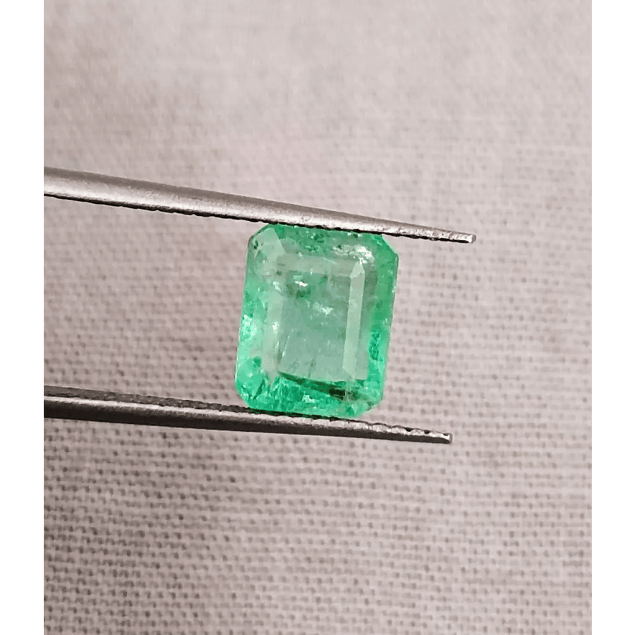 1.75ct Ethiopian Emerald, 100% Natural Gem - SMSGEMS 