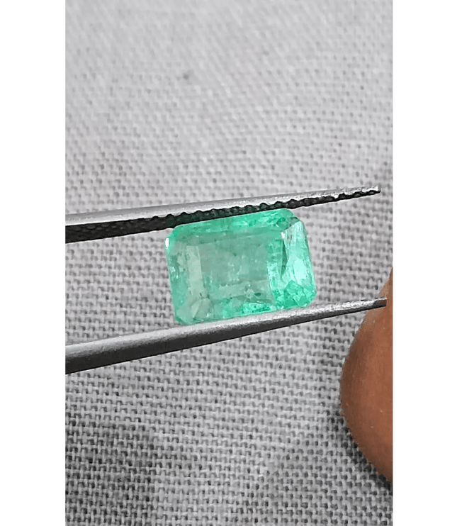 1.75ct Ethiopian Emerald, 100% Natural Gem - SMSGEMS 