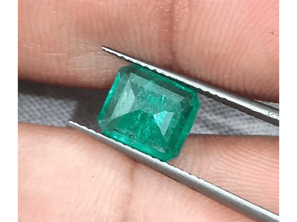 1.75ct Zambian Emerald, Natural Earth Mined Gemstone - SMSGEMS 