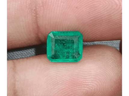 1.75ct Zambian Emerald, Natural Earth Mined Gemstone - SMSGEMS 