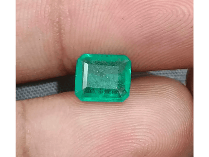 1.75ct Zambian Emerald, Natural Earth Mined Gemstone - SMSGEMS 