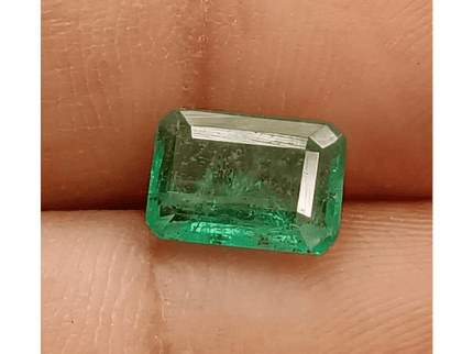 1.80ct Velvet Green Zambian Emerald , 100% Natural Earth Mined Gem. - SMSGEMS 