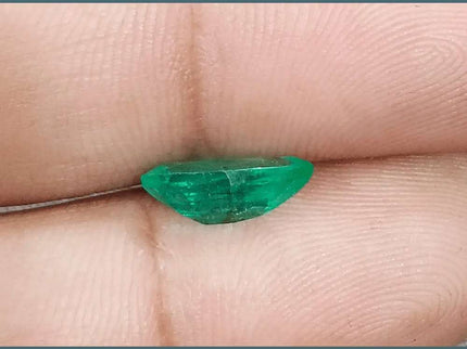 1.81ct Medium Intense Green Emerald, Natural Gemstone - SMSGEMS 