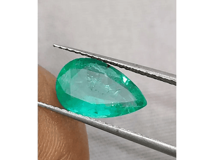 1.81ct Medium Intense Green Emerald, Natural Gemstone - SMSGEMS 