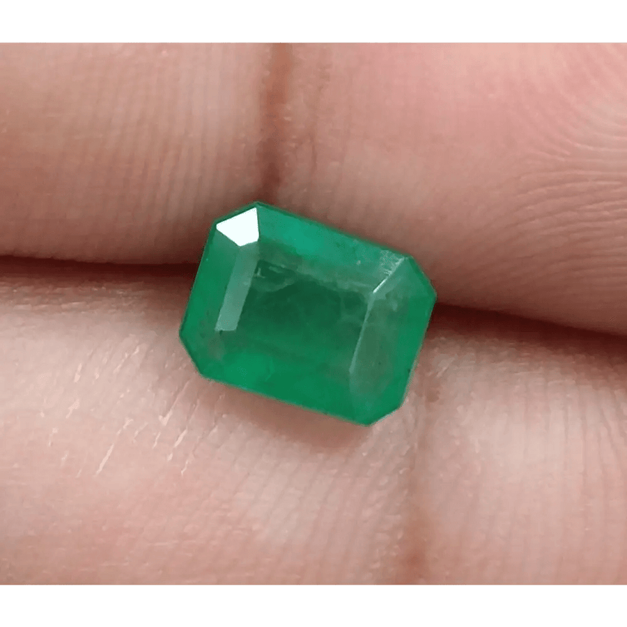 1.82ct Zambian Emerald , 100% Natural Earth Mined Gem. - SMSGEMS 