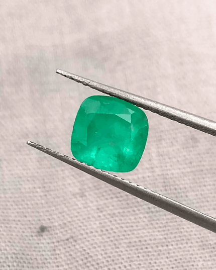 1.82ct Zambian Emerald, Natural Gemstone - SMSGEMS 