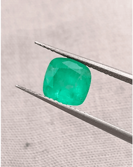 1.82ct Zambian Emerald, Natural Gemstone - SMSGEMS 