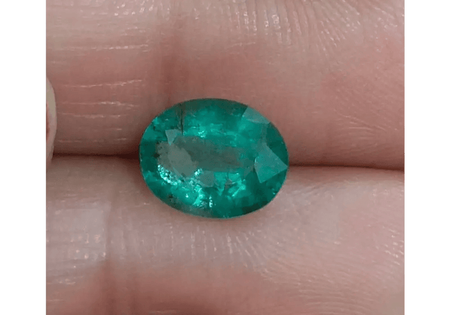 1.84ct Zambian Emerald, Natural Earth Mined Gemstone - SMSGEMS 