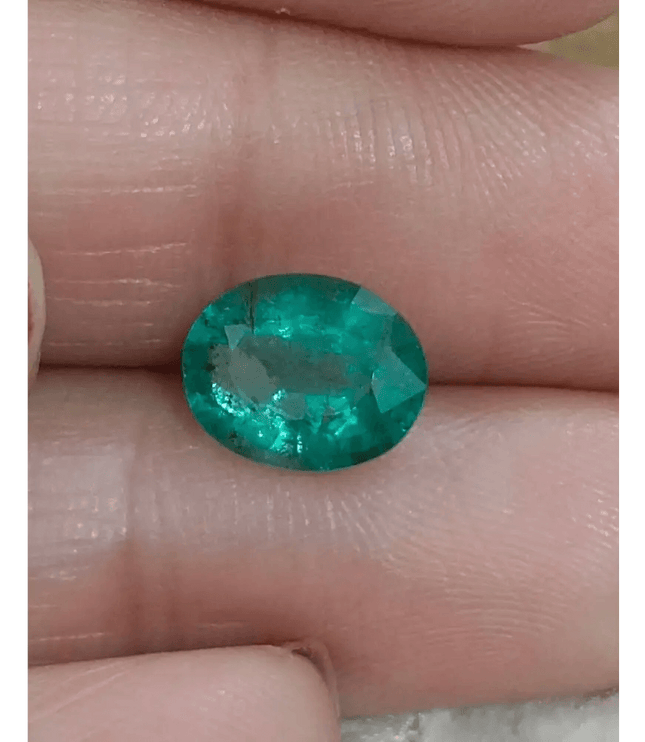1.84ct Zambian Emerald, Natural Earth Mined Gemstone - SMSGEMS 