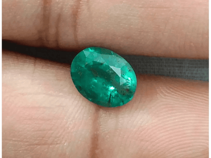 1.84ct Zambian Emerald, Natural Earth Mined Gemstone - SMSGEMS 