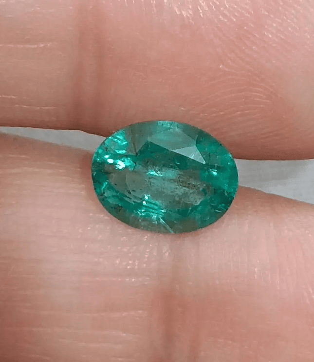1.84ct Zambian Emerald, Natural Earth Mined Gemstone - SMSGEMS 