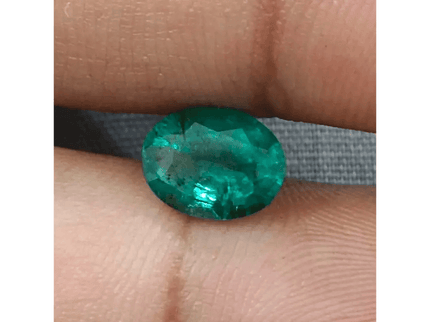 1.84ct Zambian Emerald, Natural Earth Mined Gemstone - SMSGEMS 