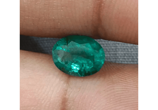 1.84ct Zambian Emerald, Natural Earth Mined Gemstone - SMSGEMS 