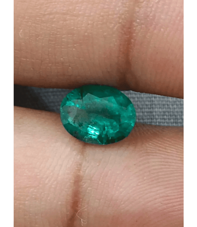 1.84ct Zambian Emerald, Natural Earth Mined Gemstone - SMSGEMS 