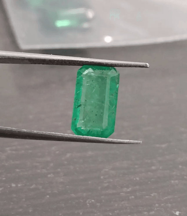1.85ct Panjshir Emerald, 100% Natural Gem - SMSGEMS 