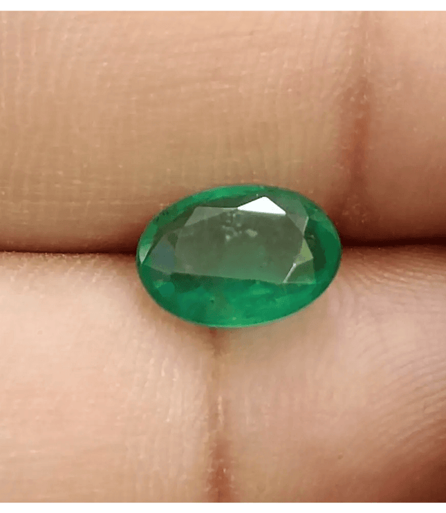 1.88ct Zambian Emerald , 100% Natural Earth Mined Gem. - SMSGEMS 
