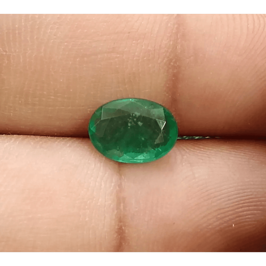 1.88ct Zambian Emerald , 100% Natural Earth Mined Gem. - SMSGEMS 