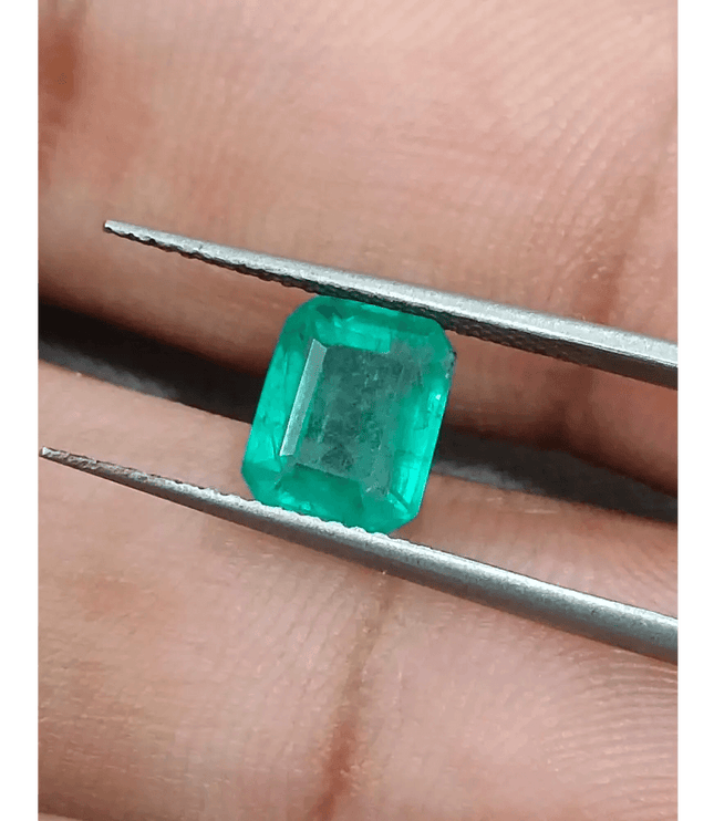 1.95ct Zambian Emerald, 100% Natural Earth Mined Gemstone. - SMSGEMS 