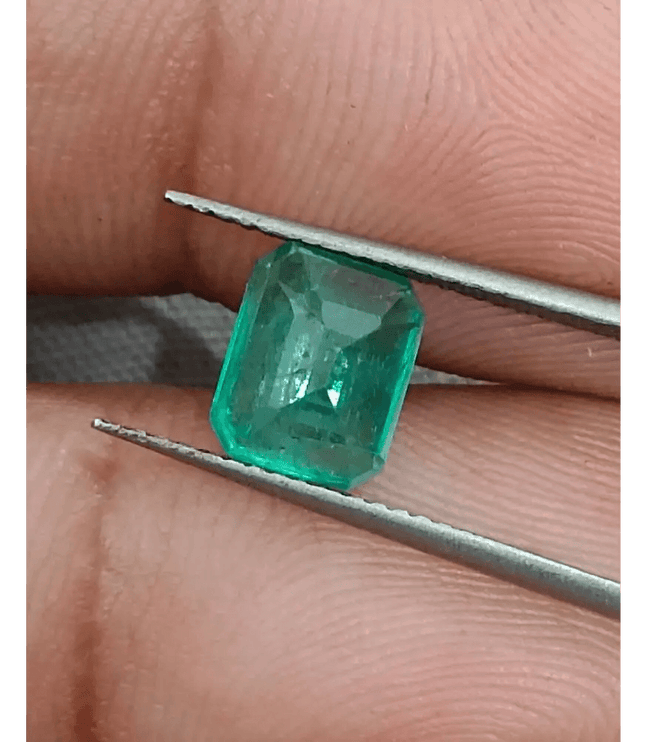 1.95ct Zambian Emerald, 100% Natural Earth Mined Gemstone. - SMSGEMS 