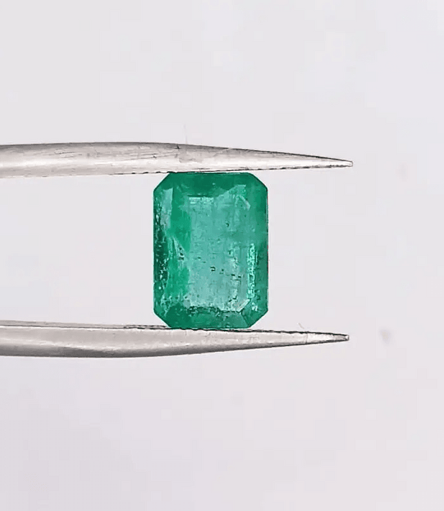 1.95ct Zambian Emerald , 100% Natural Gem - SMSGEMS 