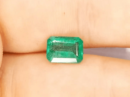 1.95ct Zambian Emerald , 100% Natural Gem - SMSGEMS 