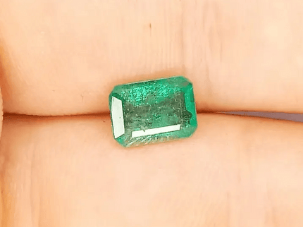 1.95ct Zambian Emerald , 100% Natural Gem - SMSGEMS 