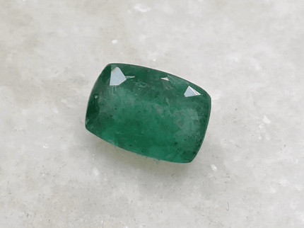 1.95ct Medium Deep Green Zambian Emerald , 100% Natural Earth Mined Gem. - SMSGEMS 