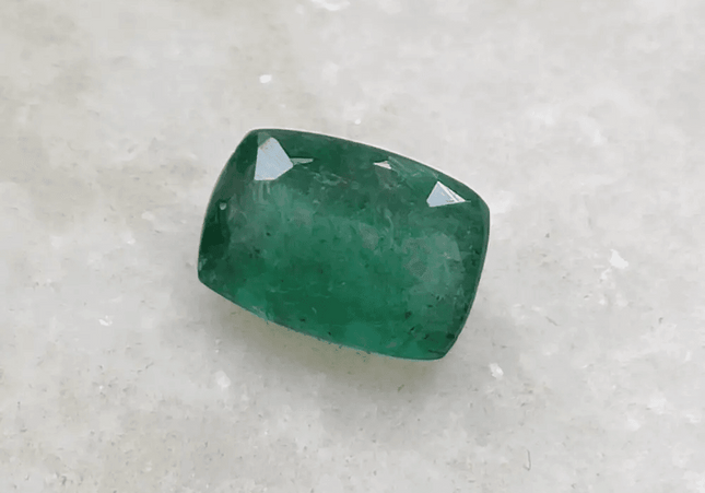 1.95ct Medium Deep Green Zambian Emerald , 100% Natural Earth Mined Gem. - SMSGEMS 