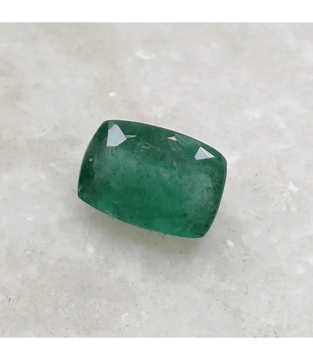 1.95ct Medium Deep Green Zambian Emerald , 100% Natural Earth Mined Gem. - SMSGEMS 