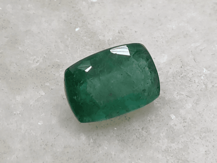 1.95ct Medium Deep Green Zambian Emerald , 100% Natural Earth Mined Gem. - SMSGEMS 