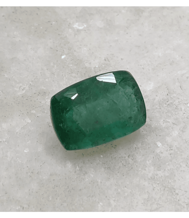 1.95ct Medium Deep Green Zambian Emerald , 100% Natural Earth Mined Gem. - SMSGEMS 