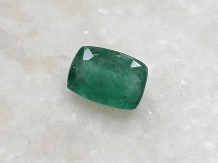 1.95ct Medium Deep Green Zambian Emerald , 100% Natural Earth Mined Gem. - SMSGEMS 