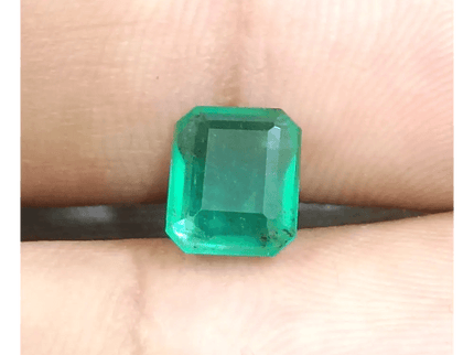 1.97ct Zambian Emerald, 100% Natural Gemstone - SMSGEMS 