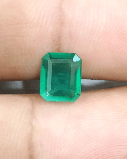 1.97ct Zambian Emerald, 100% Natural Gemstone - SMSGEMS 