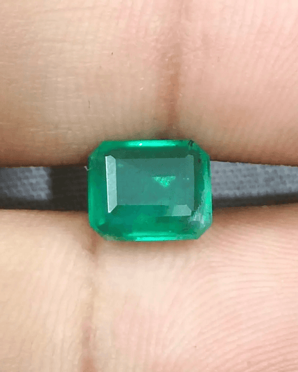 1.97ct Zambian Emerald, 100% Natural Gemstone - SMSGEMS 