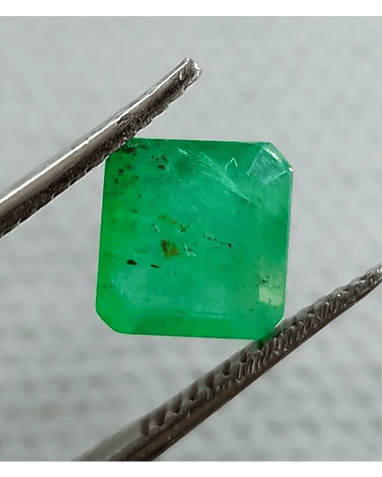 1.97ct Vivid Green Emerald, 100% Natural Gemstone - SMSGEMS 