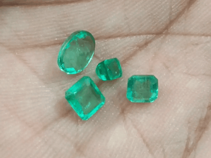 1.98ct Emerald Parcel, Natural Gemstones - SMSGEMS 