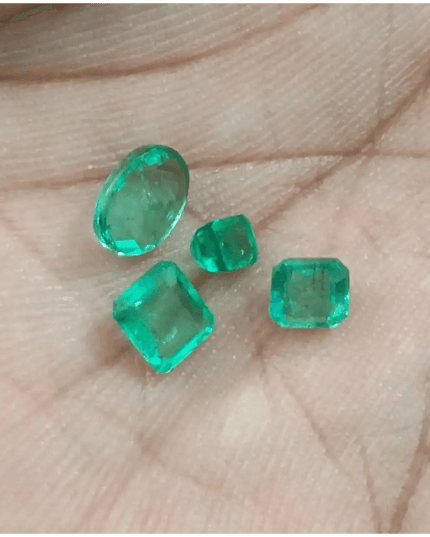 1.98ct Emerald Parcel, Natural Gemstones - SMSGEMS 