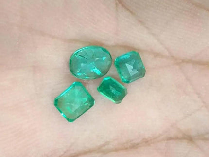 1.98ct Emerald Parcel, Natural Gemstones - SMSGEMS 
