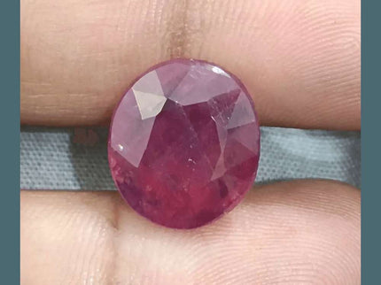 10.00ct African Ruby, Natural Untreated Gemstone - SMSGEMS 