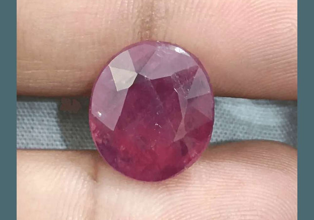 10.00ct African Ruby, Natural Untreated Gemstone - SMSGEMS 