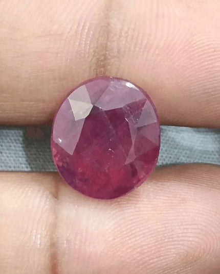 10.00ct African Ruby, Natural Untreated Gemstone - SMSGEMS 