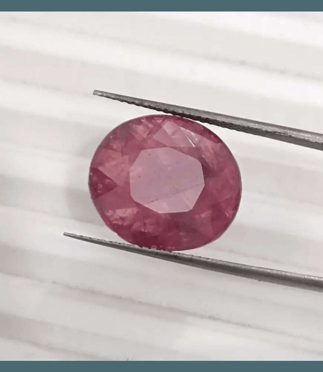 10.00ct African Ruby, Natural Untreated Gemstone - SMSGEMS 