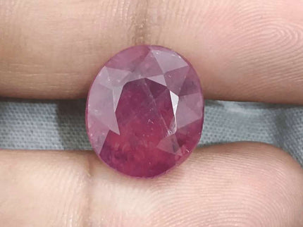 10.00ct African Ruby, Natural Untreated Gemstone - SMSGEMS 