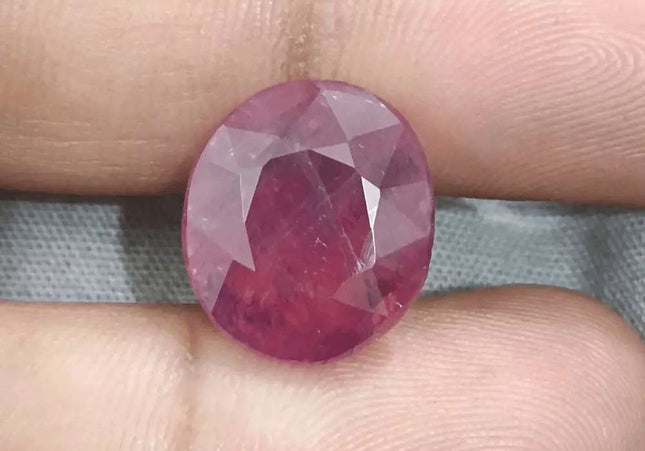 10.00ct African Ruby, Natural Untreated Gemstone - SMSGEMS 