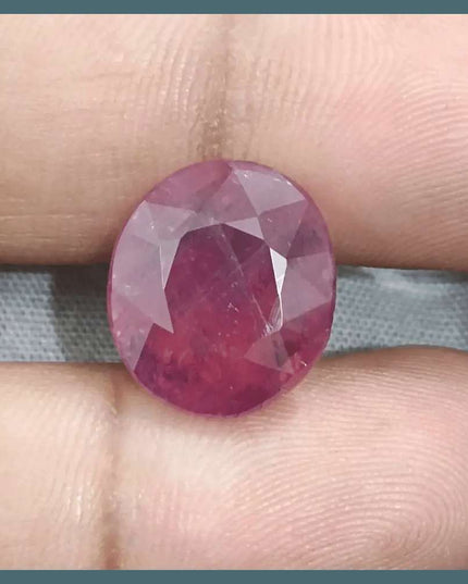 10.00ct African Ruby, Natural Untreated Gemstone - SMSGEMS 