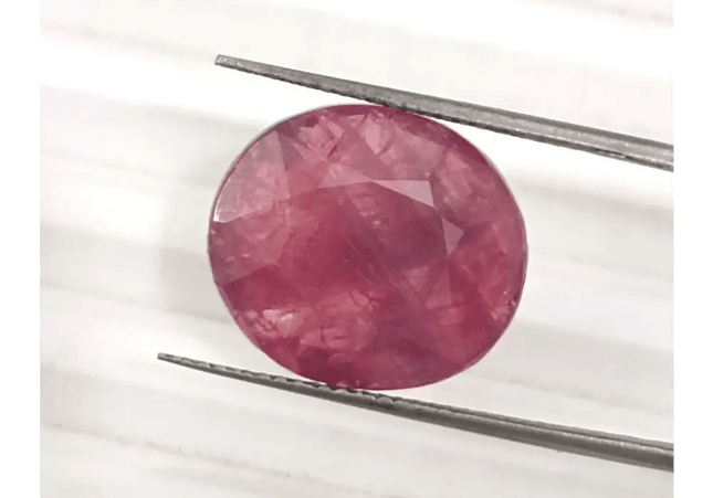 10.00ct African Ruby, Natural Untreated Gemstone - SMSGEMS 