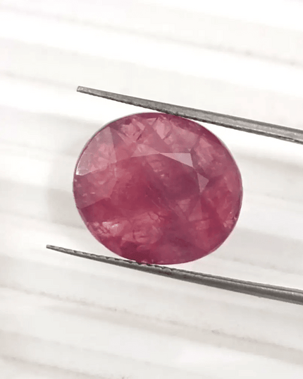 10.00ct African Ruby, Natural Untreated Gemstone - SMSGEMS 